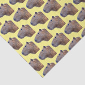 Capybara Tissuepapier (Detail)