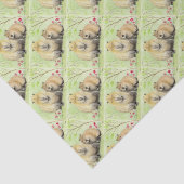 Capybara Tissuepapier (Detail)