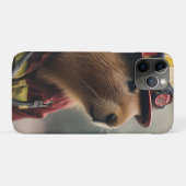 Capybara to the Rescue: Buitengewone brandweerman Case-Mate iPhone Case (Achterkant (horizontaal))
