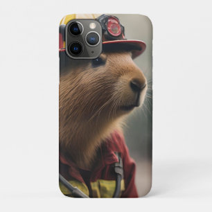 Capybara to the Rescue: Buitengewone brandweerman Case-Mate iPhone Case