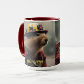 Capybara to the Rescue: Buitengewone brandweerman Mok (Voorkant links)