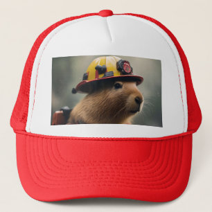 Capybara to the Rescue: Buitengewone brandweerman Trucker Pet