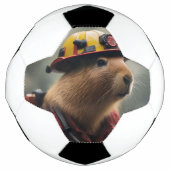 Capybara to the Rescue: Buitengewone brandweerman Voetbal (Voorkant)