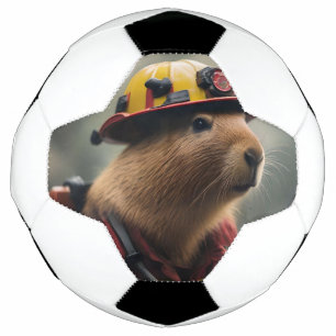 Capybara to the Rescue: Buitengewone brandweerman Voetbal