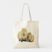 Capybara Tote Bag (Achterkant)
