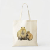 Capybara Tote Bag (Voorkant)