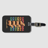 Capybara Tower Bagagelabel (Voorkant (horizontaal))