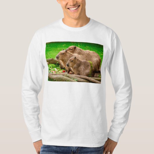 Capybara Trio T-shirt (Voorkant)