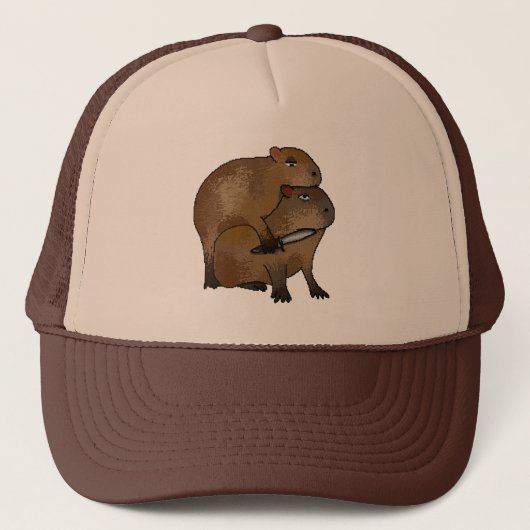 Capybara Trucker Pet (Voorkant)