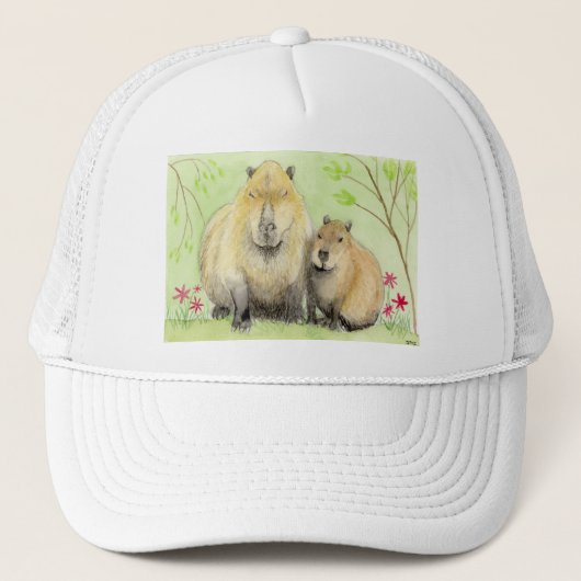 Capybara Trucker Pet (Voorkant)
