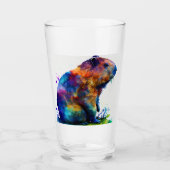 Capybara Tumbler Wrap Sublimation Design (Voorkant)