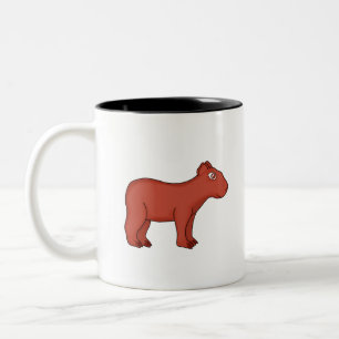 Capybara Tweekleurige Koffiemok