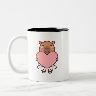 Capybara Tweekleurige Koffiemok
