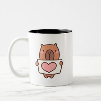 Capybara Tweekleurige Koffiemok