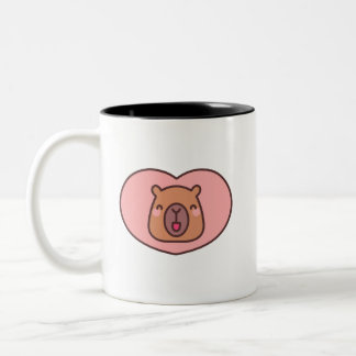 Capybara Tweekleurige Koffiemok
