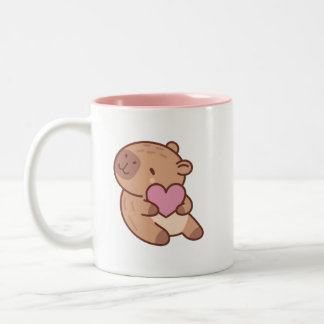 Capybara Tweekleurige Koffiemok