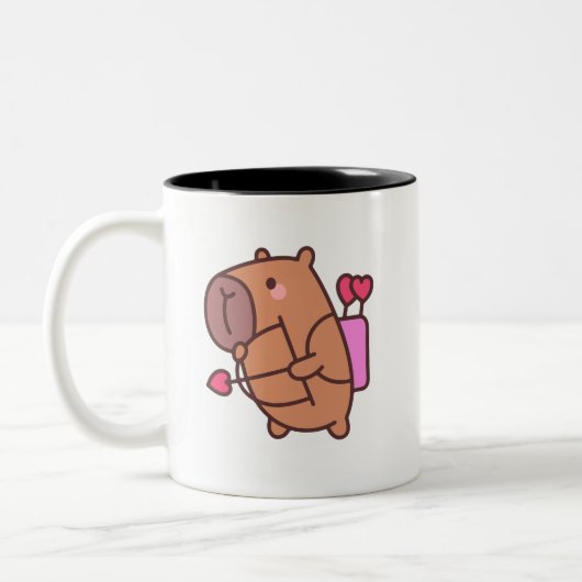Capybara Tweekleurige Koffiemok (Links)