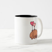 Capybara Tweekleurige Koffiemok (Voorkant rechts)