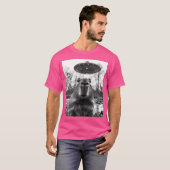 Capybara Ufo Selfie Grappig T-shirt (Voorkant volledig)