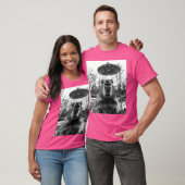 Capybara Ufo Selfie Grappig T-shirt (Unisex)