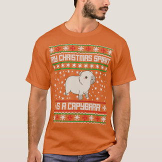 capybara Ugly kerstsweater T-shirt