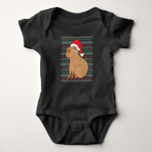 Capybara Ugly KerstSweaters Shirt (Voorkant)