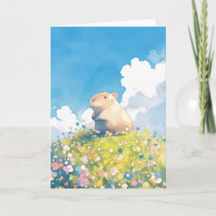 Capybara Uitzichtpunt op de Heuveltop Kaart