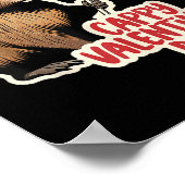 Capybara Valentijn, Cappy Valentijnsdag, Capybara Poster (Hoek)