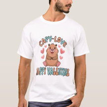 Capybara Valentijn Shirt