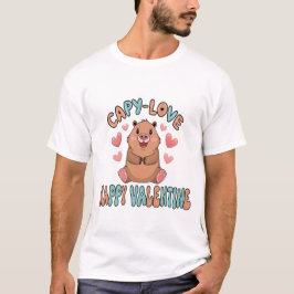 Capybara Valentijn Shirt