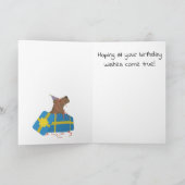 Capybara-verjaardag Kaart (Binnen)