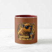 Capybara Vibe 🧋 | Kalm Leiderschap Energie Mok (Midden)