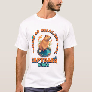 Capybara Vibes Meester van Ontspannen en Chill T-shirt