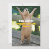 Capybara Vieringskaart – Aangepaste Felicitaties B Kaart (Voorkant)
