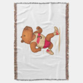 Capybara Voetbalsport Dier Capybara Athlet Deken (Voorkant Verticaal)