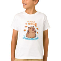 Capybara & Vrienden – Cute Vriendschapsdesign