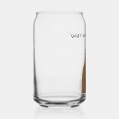 Capybara wat kijk je op Drinkware Set Blikvorm Glas (Rechts)