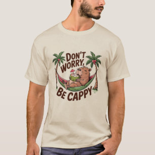 Capybara Wees blij T-shirt