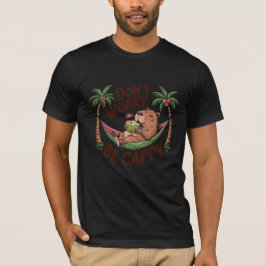 Capybara Wees blij T-shirt
