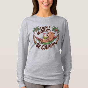 Capybara Wees blij T-shirt