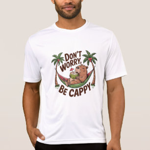 Capybara Wees Gelukkig T-shirt