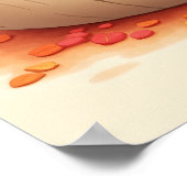 Capybara Whirlpool Ontspanning Sticker Capybara Li Poster (Hoek)