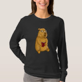 Capybara with Glasses T-shirt (Voorkant)
