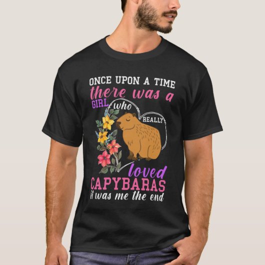 Capybara Women Love  Capybara T-shirt (Voorkant)