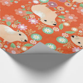 Capybara Wrapping Paper Cadeaupapier (Hoek)