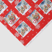 CAPYBARA XMAS TISSUE PAPER TISSUEPAPIER (Detail)