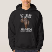 Capybara zijn Geweldige, dus ik ben Capibara Funny Hoodie (Voorkant)