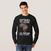 Capybara zijn Geweldige, dus ik ben Capibara Funny T-shirt (Voorkant volledig)