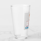 Capybara - Zo Capy om je te zien Glas (Rechts)