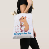 Capybara - Zo Capy om je te zien Tote Bag (Dichtbij)